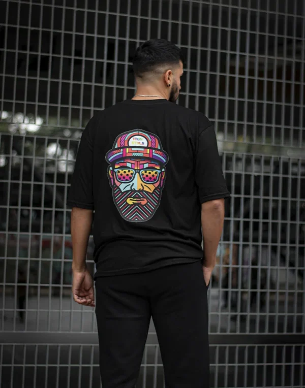 Remera Oversize - "FACE ICON"