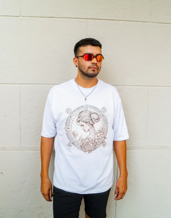 Remera oversize - "Cancer"