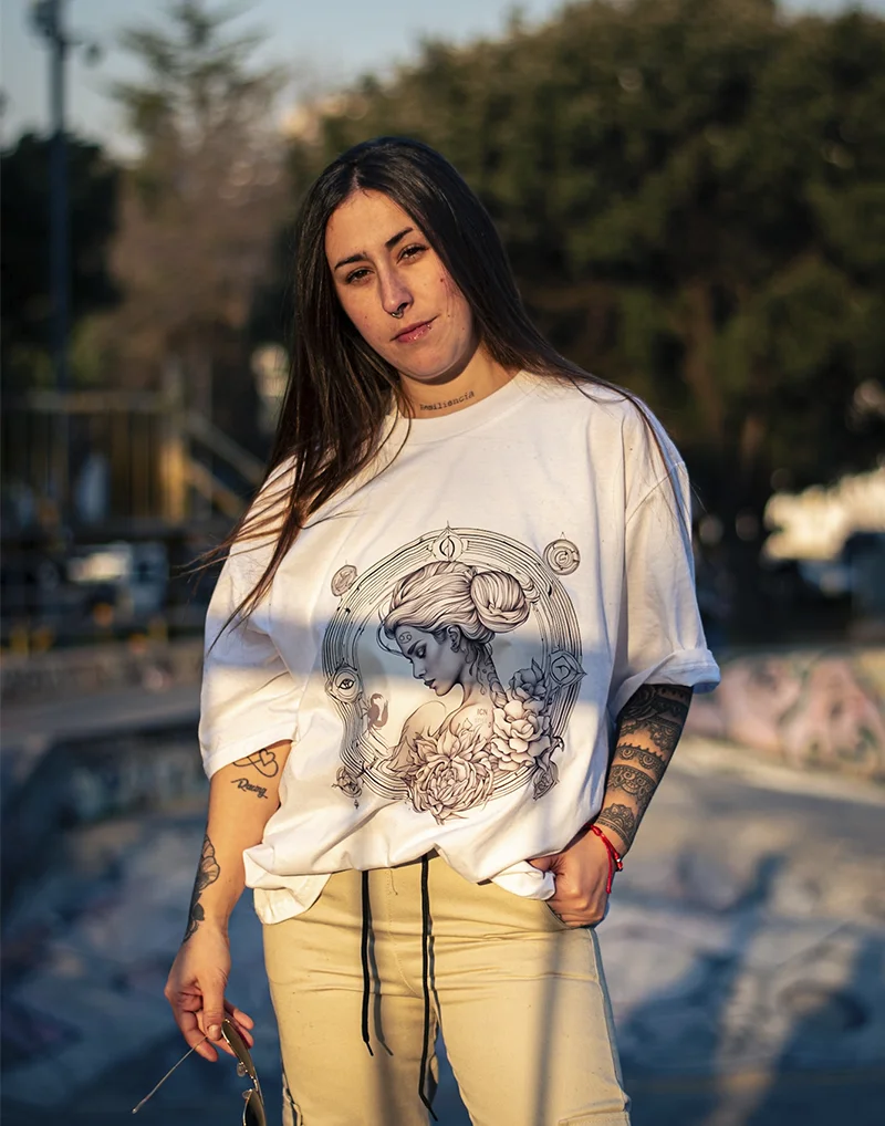 Remera oversize – “Cancer”