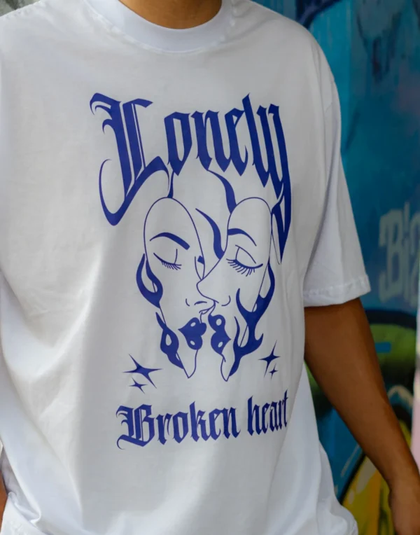 Remera oversize -Broken Heart - Imagen 2