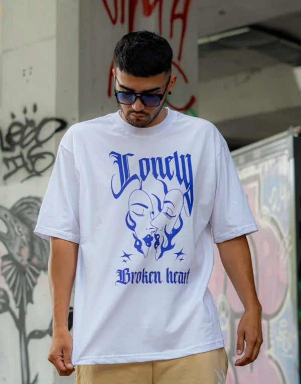 Remera oversize -Broken Heart - Imagen 3